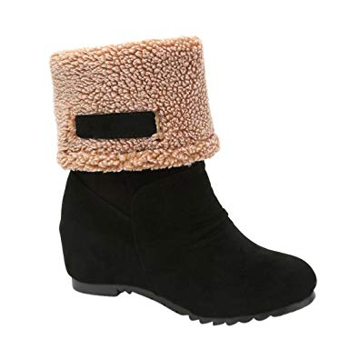 Amazon.com: Vovotrade Women's Snow Boots Winter Ankle Boots Women