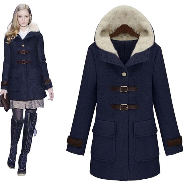 New Fashion Winter Coat Women Long wool coats women Jackets women's