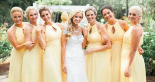 cheap bridesmaid dress, long bridesmaid dress, chiffon bridesmaid