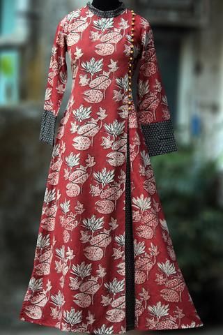 a-line dress - vermilion & the indian lotus | Clothes for women .