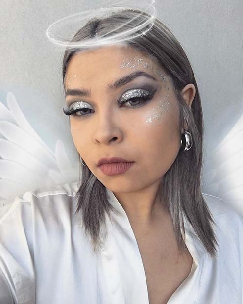 23 Best Angel Makeup Ideas for Halloween – Women Style Bl