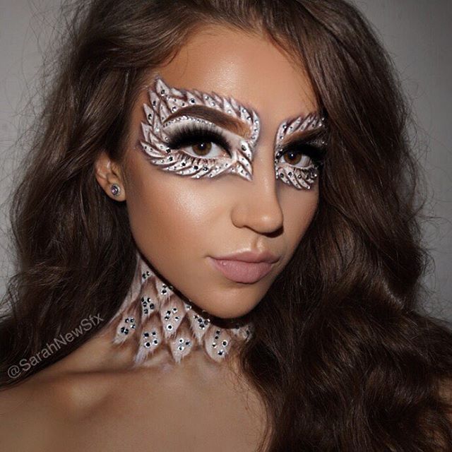 Angel makeup✨ any excuse to cover myself in rhinestones | Amazing .