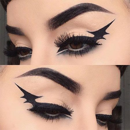 15-spooky-halloween-eye-makeup-ideas-looks-2016-16 … | Halloween .