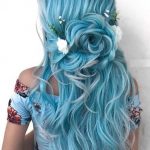 42 Elegant Blue Bridal & Wedding Hairstyles for 2018 | Cool hair .