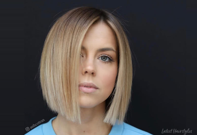 14 Best Blunt Cut Bob Haircuts for Every Face Sha