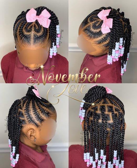 2020 Gorgeous Braids for your Lovely Kids | Toddler braided .