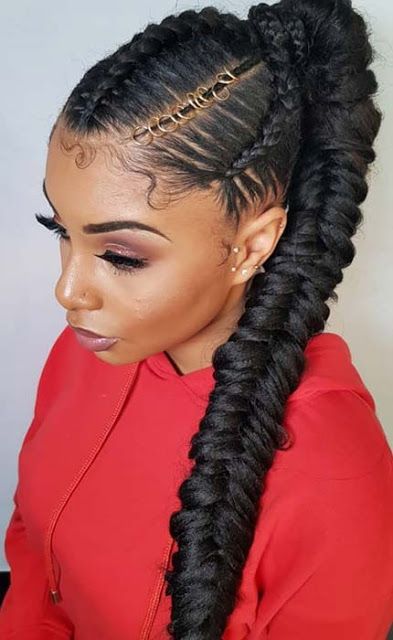 31 Bubble Ponytail Hairstyles With Weave To Wear This Year | Hair .