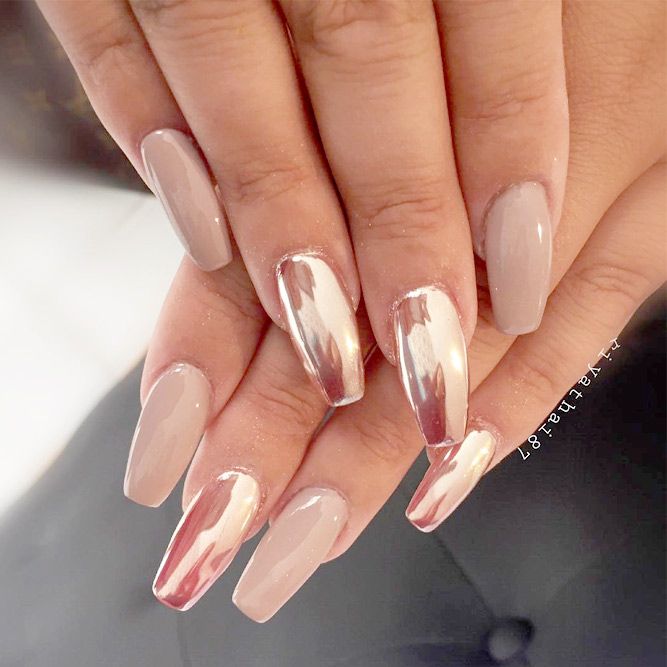 24 Chrome Nails Design - The Newest Manicure Trend | Chrome nails .