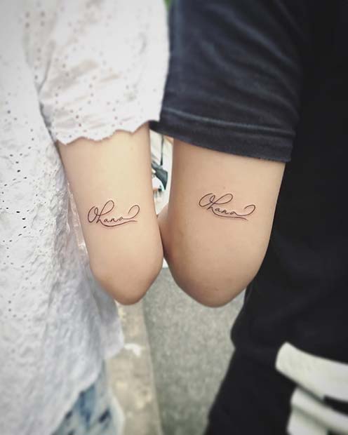 43 Cool Sibling Tattoos You'll Want to Get Right Now | StayGl