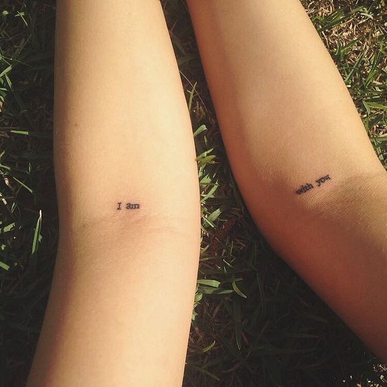 54 Cool Sister Tattoo Ideas To Show Your Bond - Page 3 of 54 - SooPu