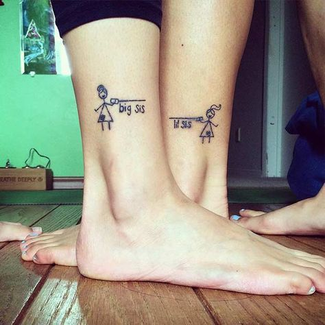 54 Cool Sister Tattoo Ideas To Show Your Bond - Page 52 of 54 .