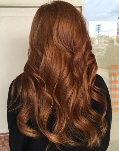 40 Fresh Trendy Ideas for Copper Hair Color | Copper hair color .