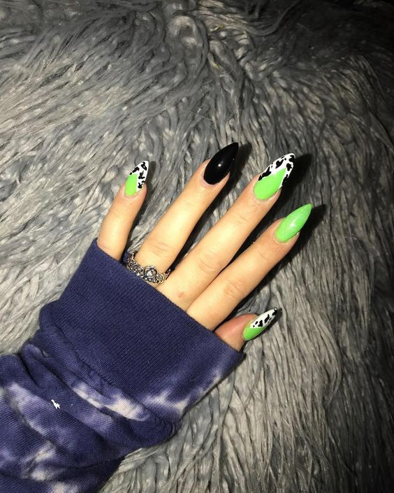 Unique Cow Nail Ideas You Can't Resist Trying #nailart .