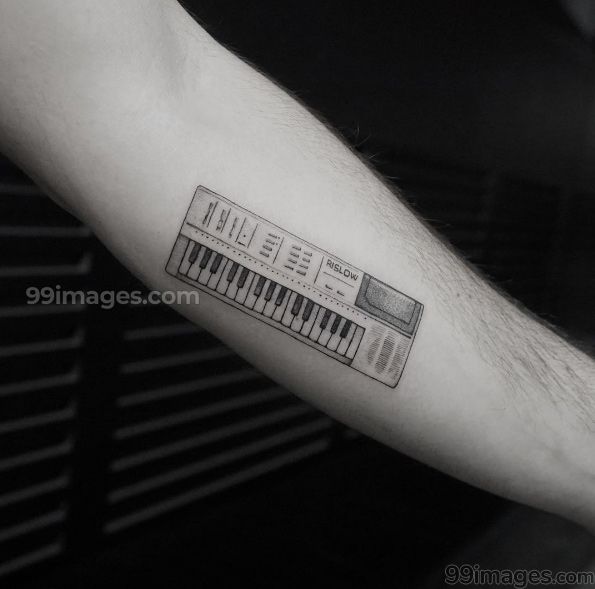 🌺 Creative Music Tattoos (HD Photos) - #14664 #musictattoos .