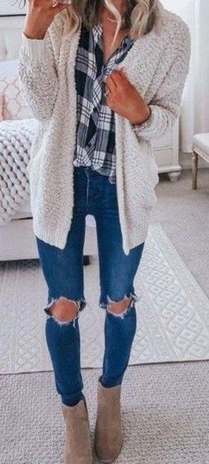 500+ Cardigan Outfits images in 2020 | outfits, casual outfits .