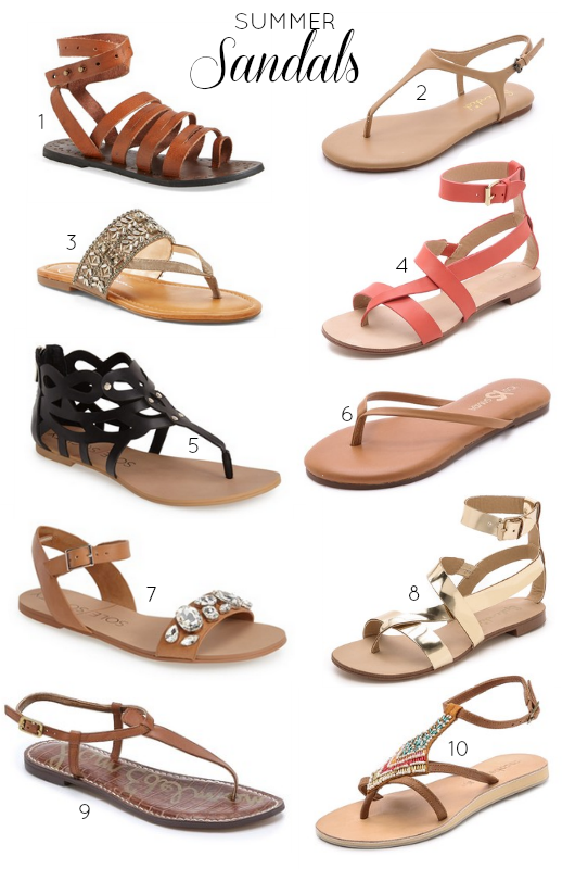 Cute Summer Sandals Under $