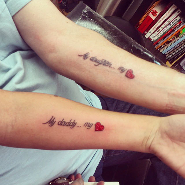 65 Latest Daddy Daughter Tattoo Ideas You Must Explo