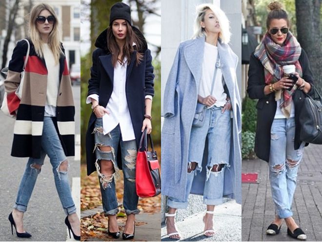 12 Ways to Wear the Distressed Denim Trend for Fall | Creative Fashi