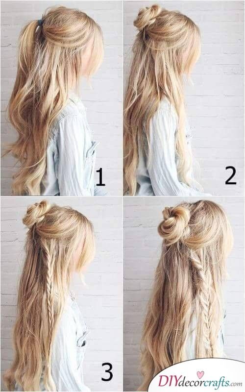 Bohemian or Hippie Style - Easy Braids for Long Hair | Braids for .