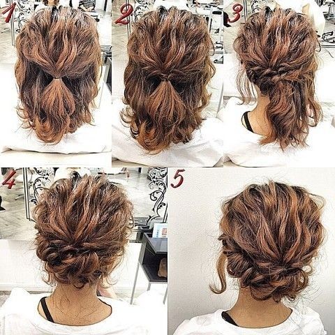 20 Gorgeous Prom Hairstyle Designs for Short Hair: Prom Hairstyles .