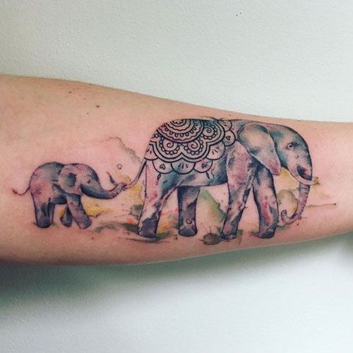75 Best Elephant Tattoo Designs For Women (2020 Guide) | Elephant .