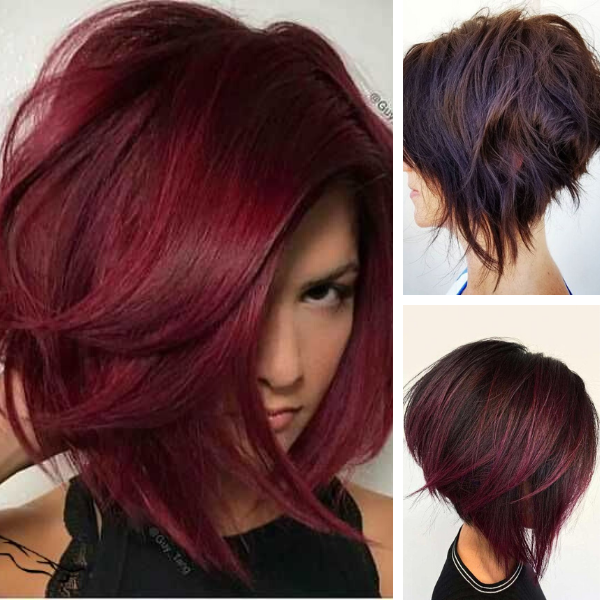 17+ Unique Burgundy Short Hair Color Ideas For Women (2021.