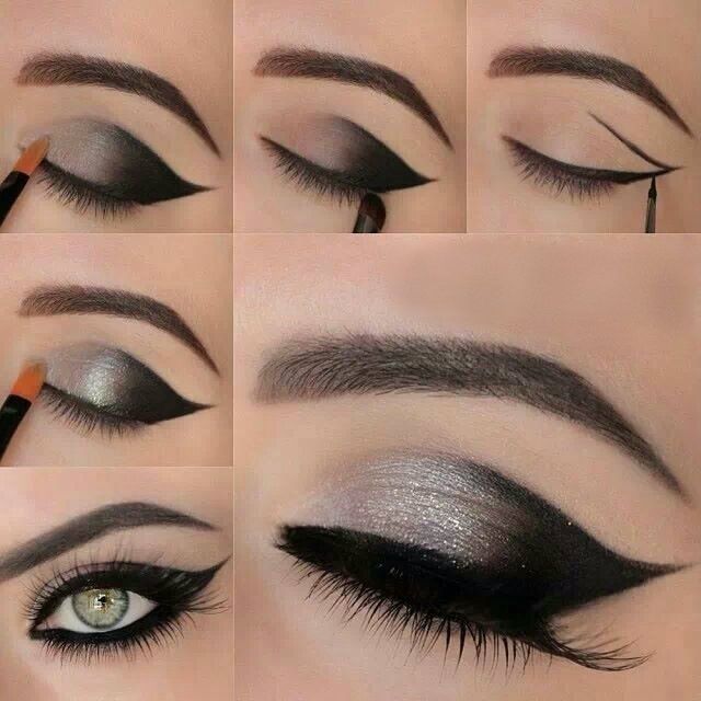 How to Apply Smokey Eyeshadow Step by Step | Smoky eye makeup .