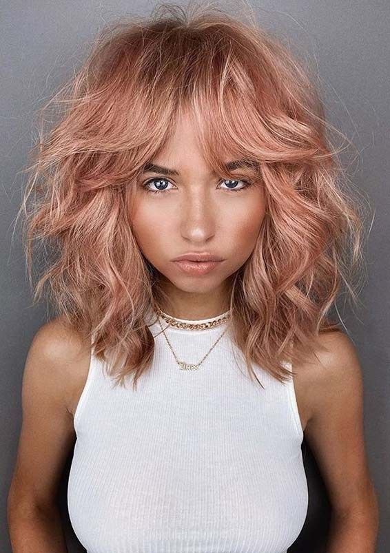 Beautiful Rose Gold Hair Color Trends for Every Woman in 2020 in .