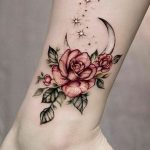 Cute Flower Tattoos on Ankle for Girls and Women (22) #tattoo .