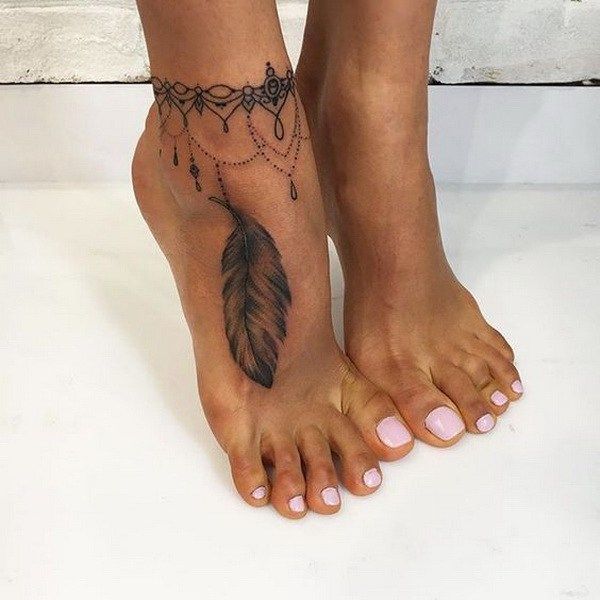 50+ Elegant Foot Tattoo Designs for Women - For Creative Juice .