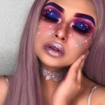45+ Dreamy Galaxy Makeup Ideas to Become an Overnight Party Sensati