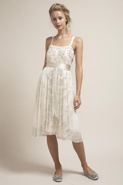 QK6279 Gorgeous Short Wedding Dress – Saja Weddi
