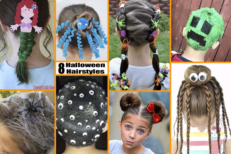 8 Fun & Unique Halloween Hairstyle Ideas For Ki