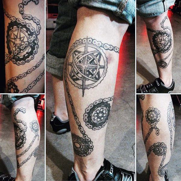 Top 67 Bicycle Tattoo Ideas [2020 Inspiration Guide] | Bike .
