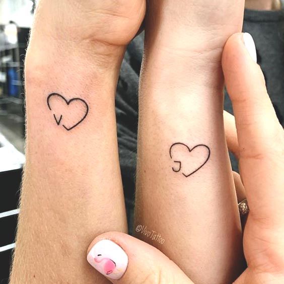 42 Coolest Matching BFF Tattoos That Prove Your Friendship Is .