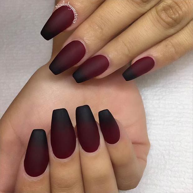 25 Matte Nail Designs You'll Want to Copy this Fall | StayGlam .