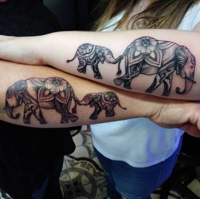 115+ Meaningful Mother Daughter Tattoos Ideas (2018) - Page 5 .