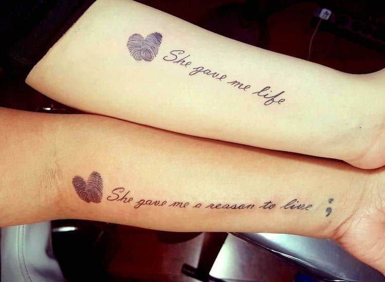 48 Meaningful Mother-Daughter Tattoos To Honor Her Unconditional .