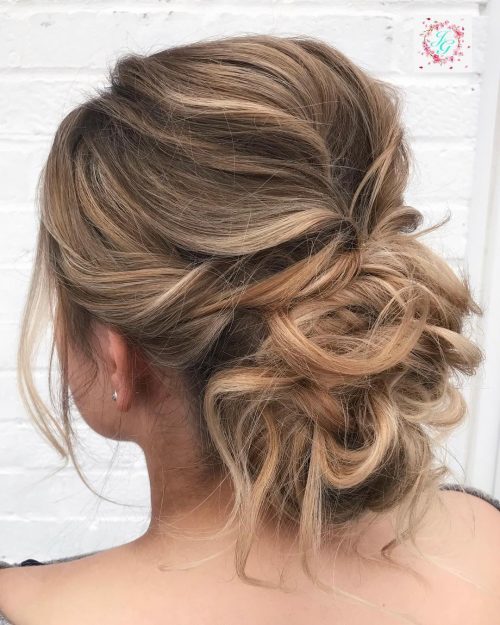18 Sexiest Messy Updos You'll See in 20