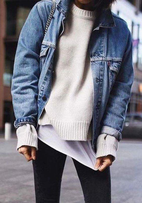 50+ Most Fashionable Denim Jacket Ideas to Set Trends This Winter .