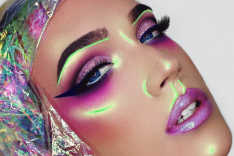 neon makeup ideas - FASHION Magazi