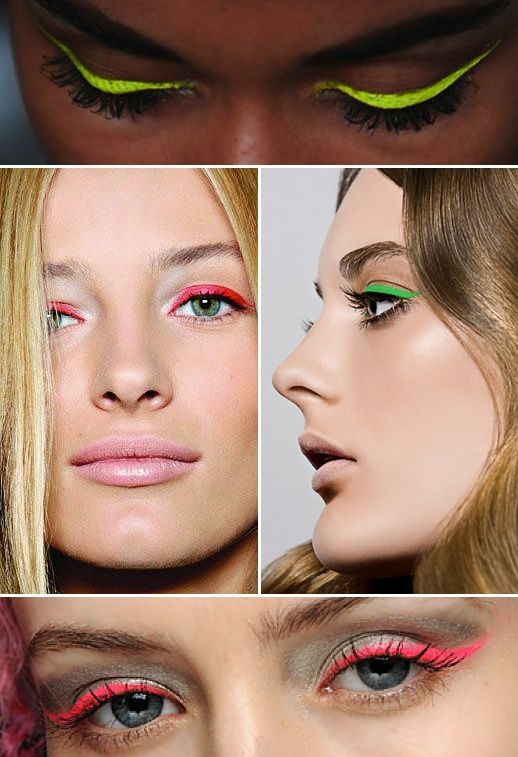 17 Fabulous Neon Eye Makeup Ideas for Women - Pretty Desig