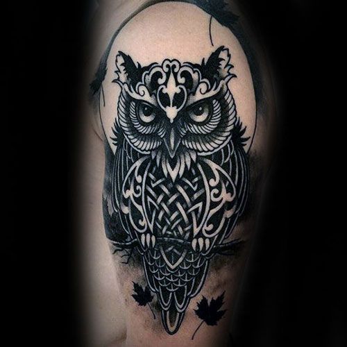 125 Best Owl Tattoos For Men: Cool Designs + Ideas (2020 Guide .