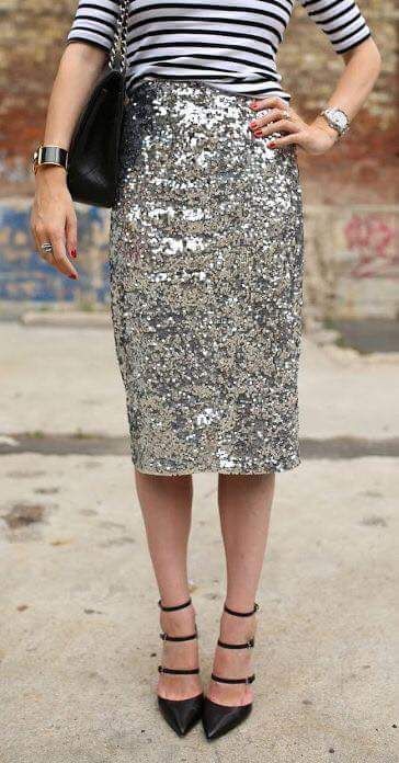35+ Party-perfect Sequin Outfit Ideas for a Glam Party Look .