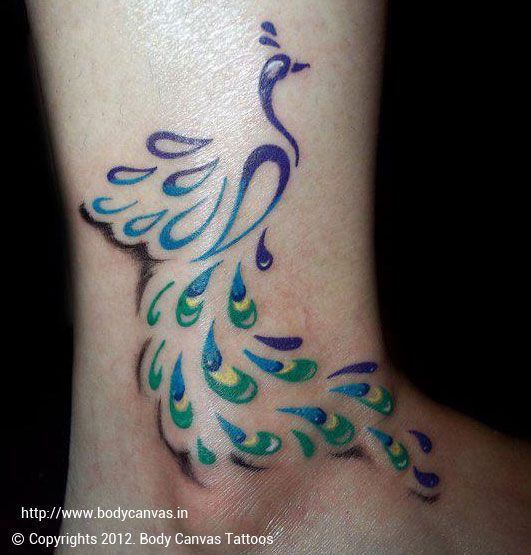 All About Tattoos | Feather tattoos, Peacock tattoo, Tattoo .