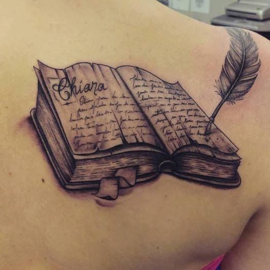 36 Perfect Book Tattoos Every Book Lover Can Resonate With - #book .