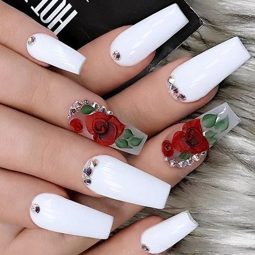 Best Spring Nails - 31 Best Spring Nails for 2020 in 2020 | White .