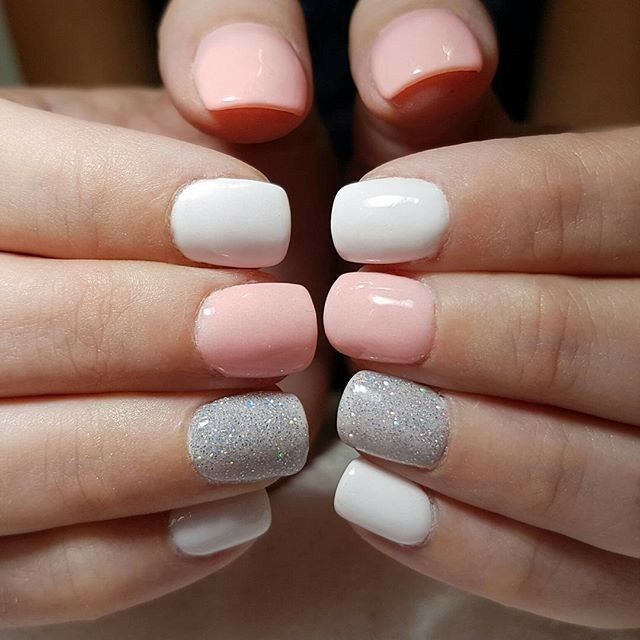Pretty summer nails | Stylish nails, Dipped nails, Cute acrylic nai