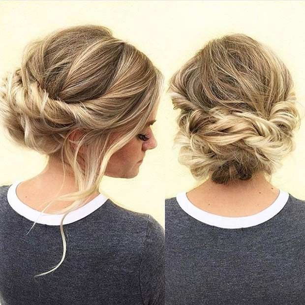 31 Most Beautiful Updos for Prom | StayGlam | Twist hairstyles .