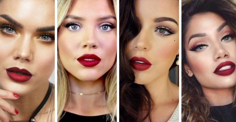 25 Red Lipstick Looks – Get Ready For A New Kind Of Magic - Bafbo